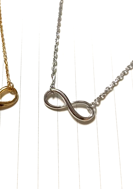 silver925 インフィニティネックレス1.3