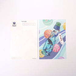 【ポストカード】夏祭りポストカード 5点セット 8枚目の画像