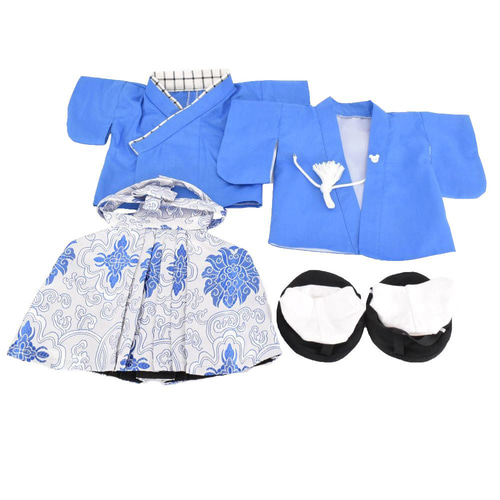 ダッフィー 着物 着せ替え コスチューム 草履付 羽織袴セット No.115