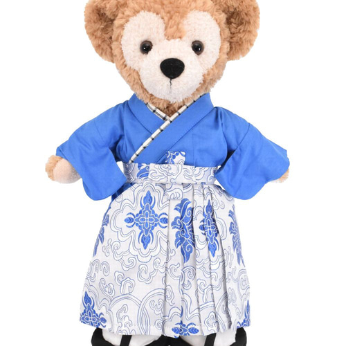 ダッフィー付き！5セット！着せ替えコスチューム 水色衣装 ぬいば お正月大特価 ダッフィー付き！5セット！着せ替えコスチューム 水色衣装 ぬいば