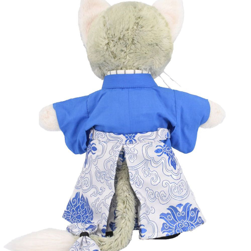 ジェラトーニ 着物 着せ替え コスチューム 草履付 羽織袴セット No.60