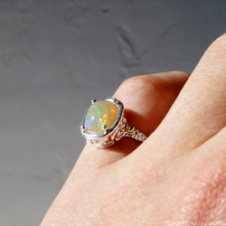 エチオピアオパール リング / Ethiopian Opal Ring 5枚目の画像