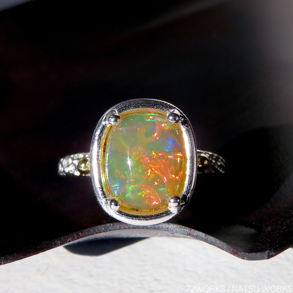 エチオピアオパール リング / Ethiopian Opal Ring 1枚目の画像