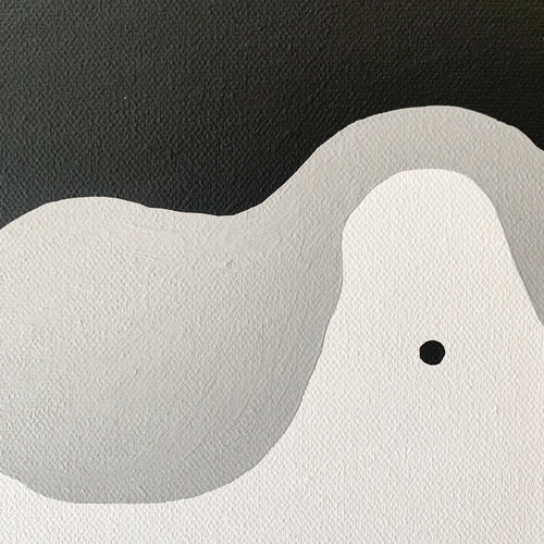 現代アート 約30×30㎝ 大きめ モダン 絵画 原画 抽象画 アート
