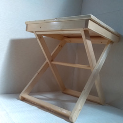 木製折りたたみ式椅子 5枚目の画像