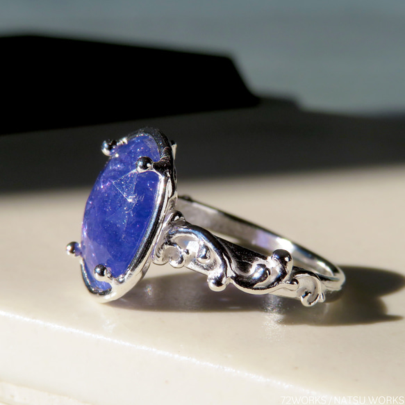 タンザナイト リング / Tanzanite Ring rc 2枚目の画像