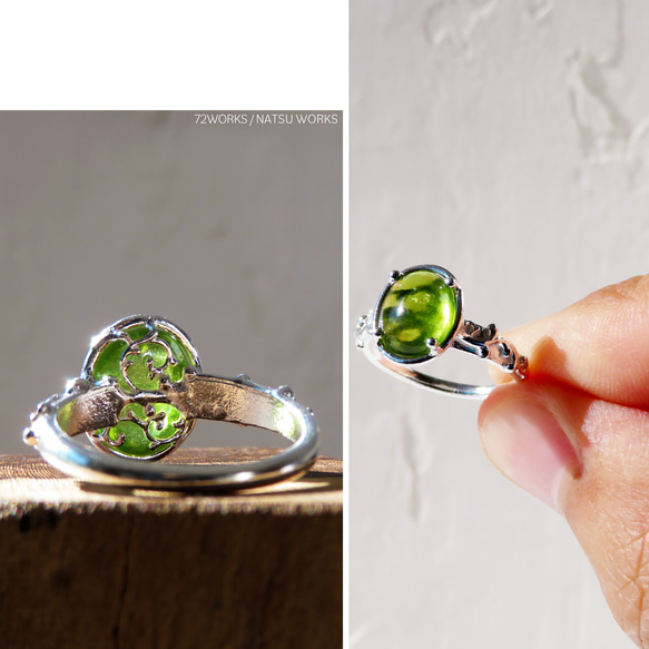 ペリドット リング / Arizona Peridot Ring 3枚目の画像