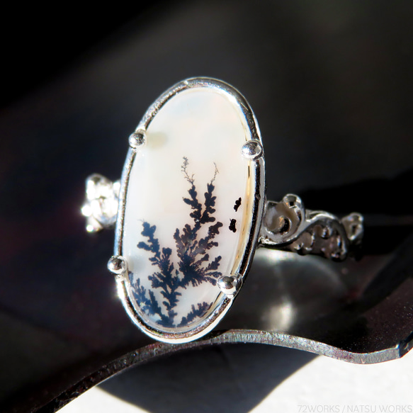 デンドリティック アゲートリング / Dendritic Agate Ring 4枚目の画像