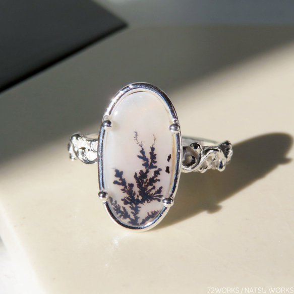 デンドリティック アゲートリング / Dendritic Agate Ring 1枚目の画像