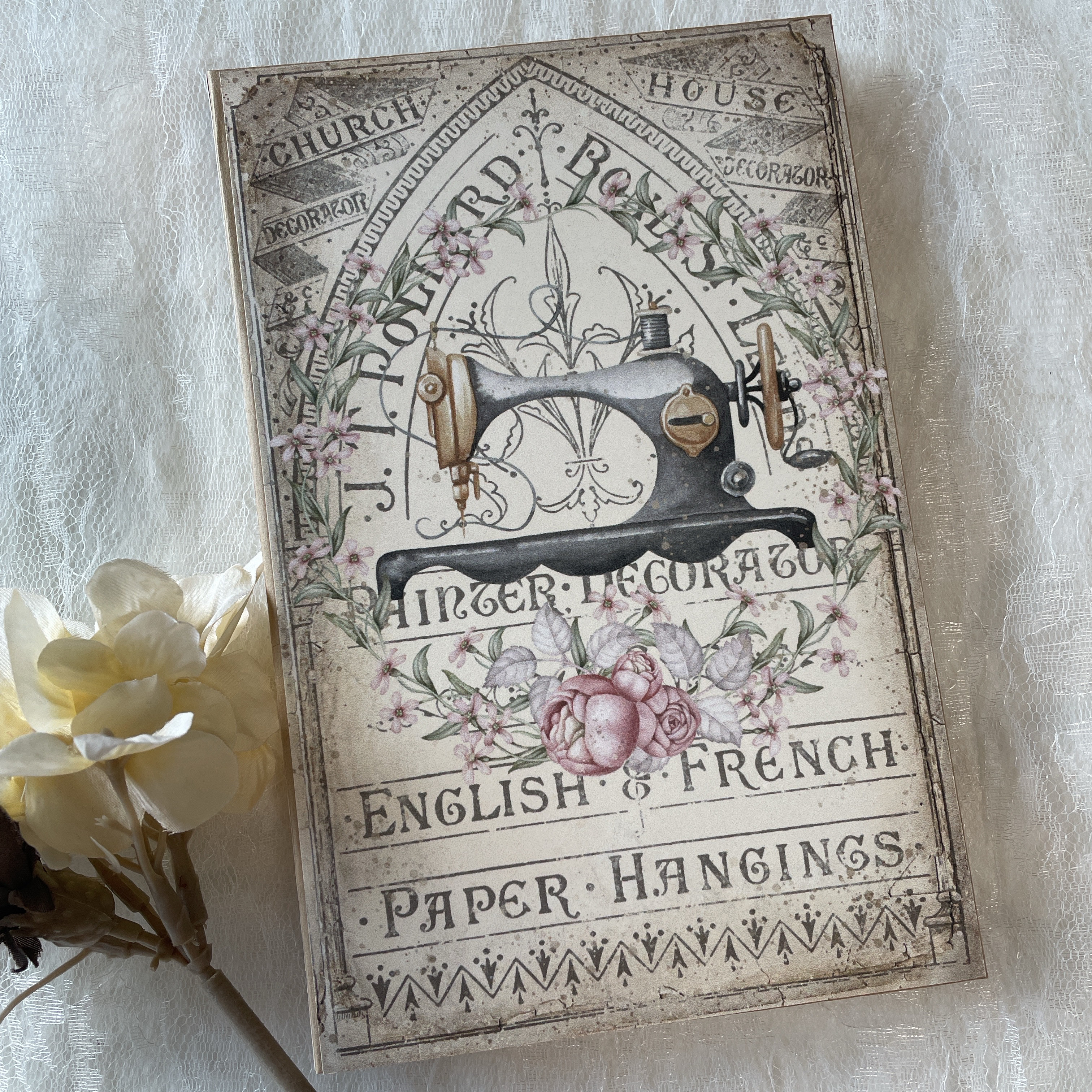 H182 ソーイング 蛇腹ファイル おすそ分けファイル ミシン 糸 紙