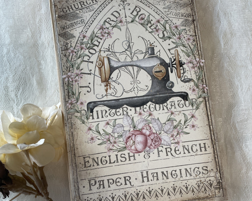 H182 ソーイング 蛇腹ファイル おすそ分けファイル ミシン 糸 紙モノ