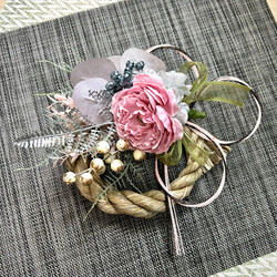 2025オリジナル水引と取り外し2wayスワッグのお正月飾り コンパクト