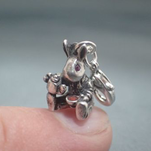 シルバーチャーム 三月うさぎ（March Hare） ペンダントトップ