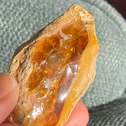 フレイヤ♢ファイヤーオパール 原石 その他インテリア雑貨 HaRuKy