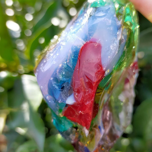 超希少■幸運の象徴■三種の神器マルチカラー・スリーカラーMIXアンダラクリスタル 超希少□幸運の象徴□三種の神器マルチカラー・スリーカラーMIX