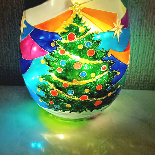 【メール便送料無料対応可】 クリスマス キリスト降誕キャンドルホルダー【マリア様と赤子の アロマ・キャンドル