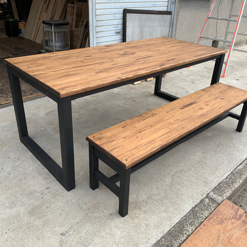 男前‼️ダイニングテーブル、イスセット‼️2セットあり‼️