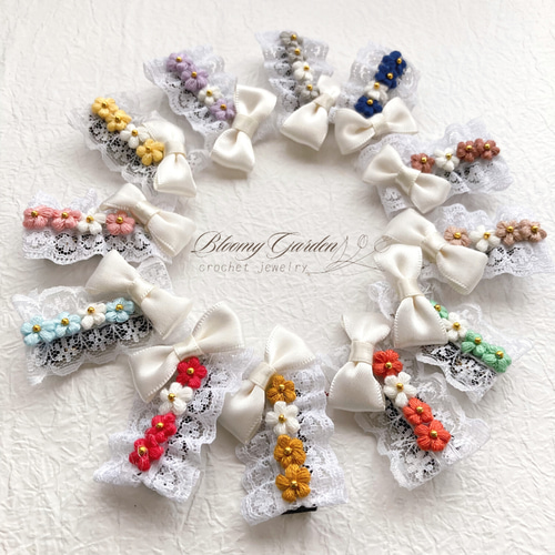 1点100円〜＊SALE始まりました♡ベビー＆キッズヘアクリップ c127d5dbf742e27db5166b16f24837