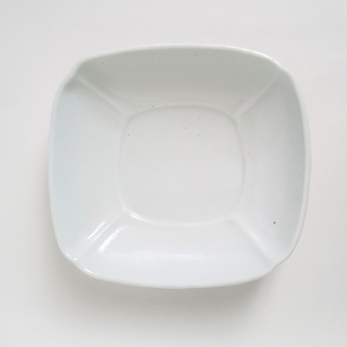 白磁 深い角皿 シンプル 四角 浅鉢 和食器 中皿 hukutomi 通販