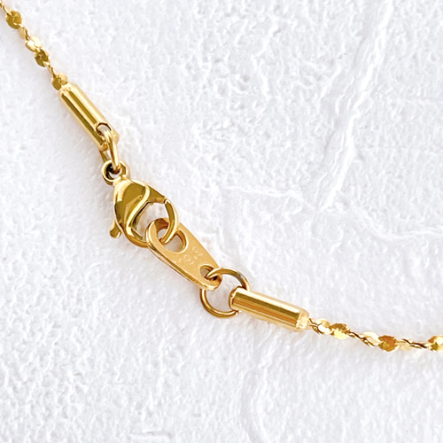60cmロング 横顔マリア コイン形メダイ Goldスエッジチェーンネックレス✧サージカルステンレス ネックレス・ペンダント Starry  Navigaiton 通販｜Creema(クリーマ) 15132419