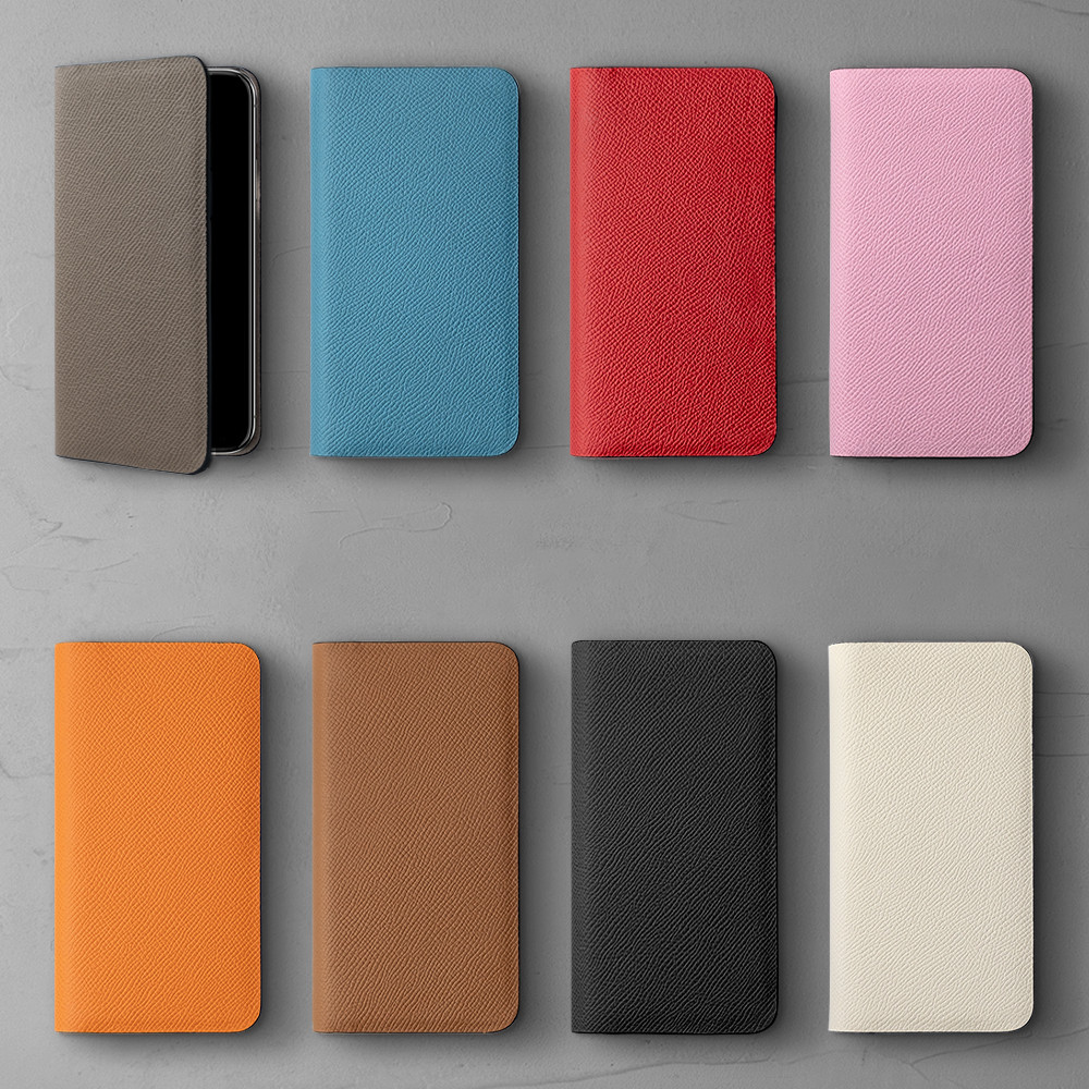 8色　エプソン　本革　手帳型　スマホケース　全機種対応　OPPO　android　#mm00000061