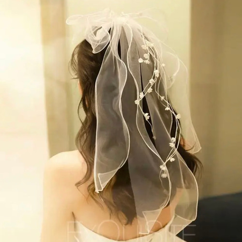 ウェディング ヘッドドレス 結婚式 ヘアアクセサリー ブライダル