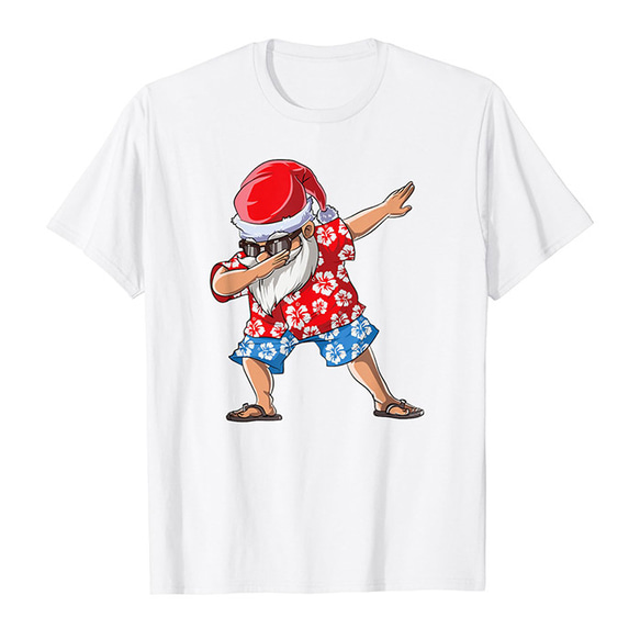 Tシャツ おもしろ サンタ 楽しい クリスマス Christmas Xmas ティシャツ 2枚目の画像