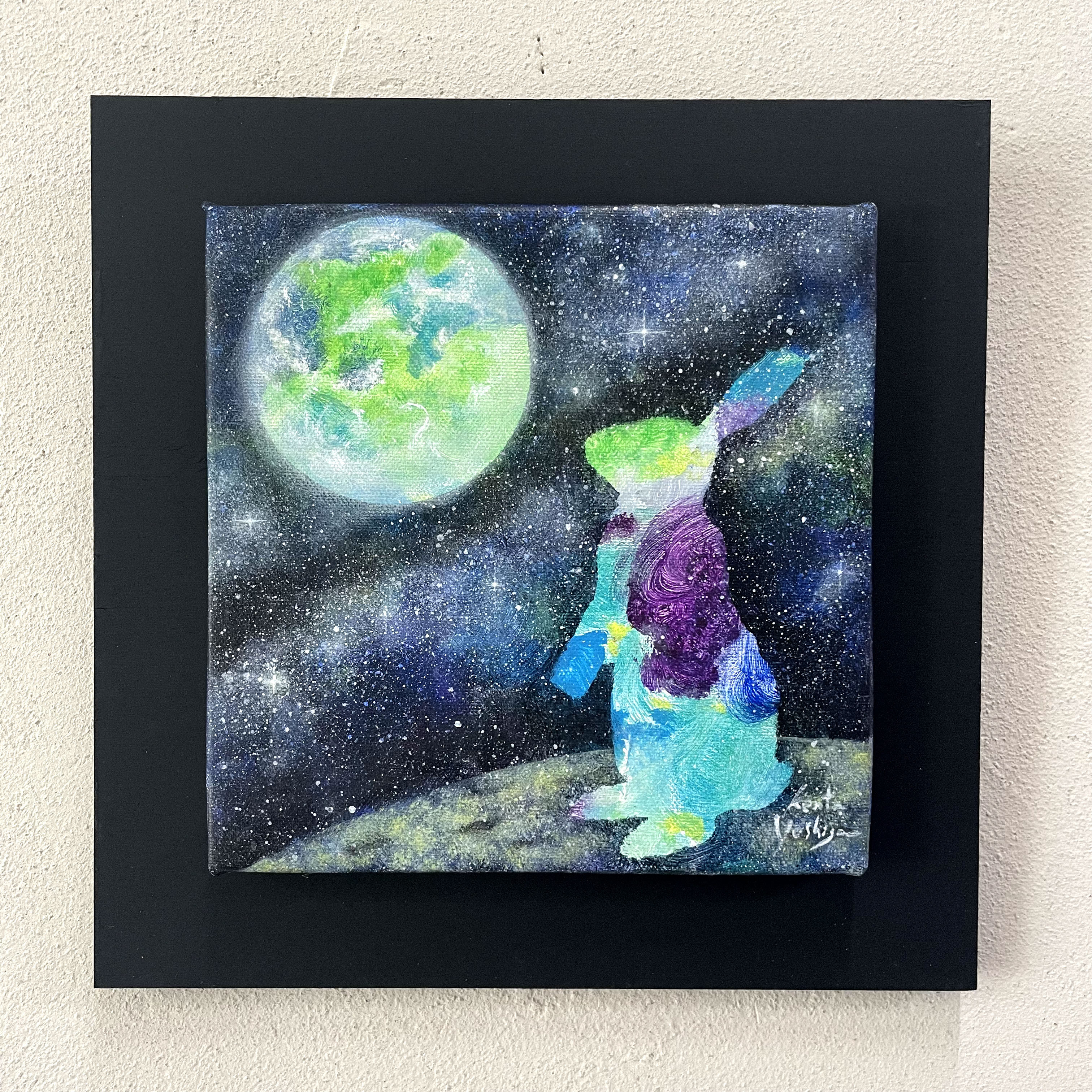 原画：TAYOUSEI ウサギノユメ002～憧れの星～ 絵画 空間