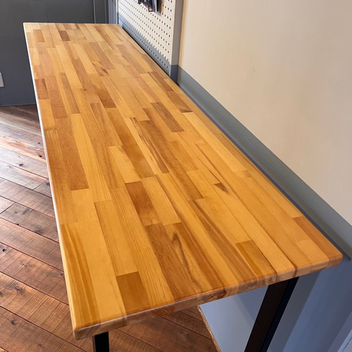 大ヒット商品！！あなただけのカウンターテーブルロ型アイアン脚 1800