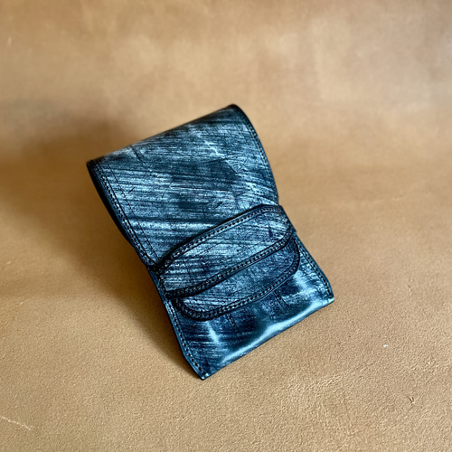 ブライドルレザー　ペンケース 大切なペンに】ブライドルレザーのペンケース 3本差しタイプ