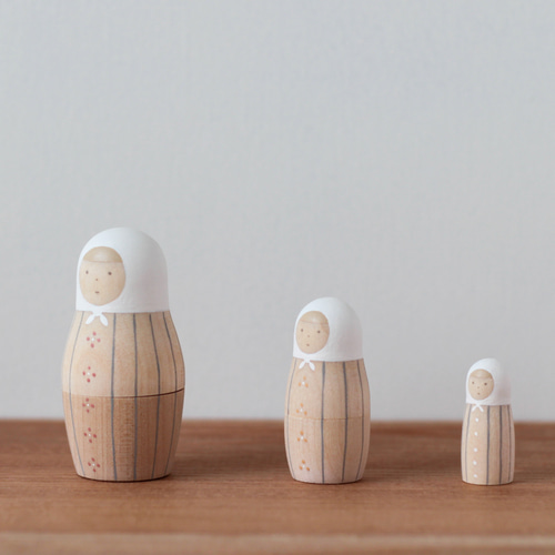 SALE］シンプルなマトリョーシカ その他人形 chaki 通販