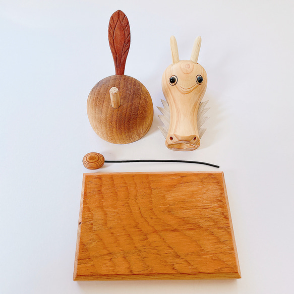 【木製】辰 ：2024 干支 4枚目の画像