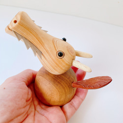 【木製】辰 ：2024 干支 3枚目の画像