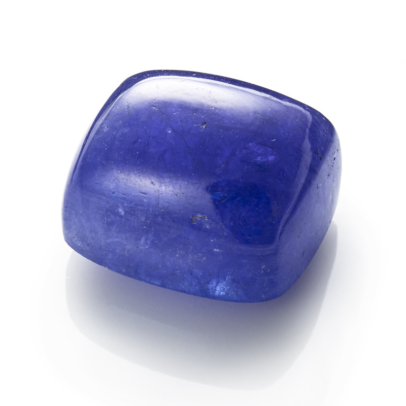 1点もの　宝石質タンザナイトAAA-　カボション　1個　NO.124