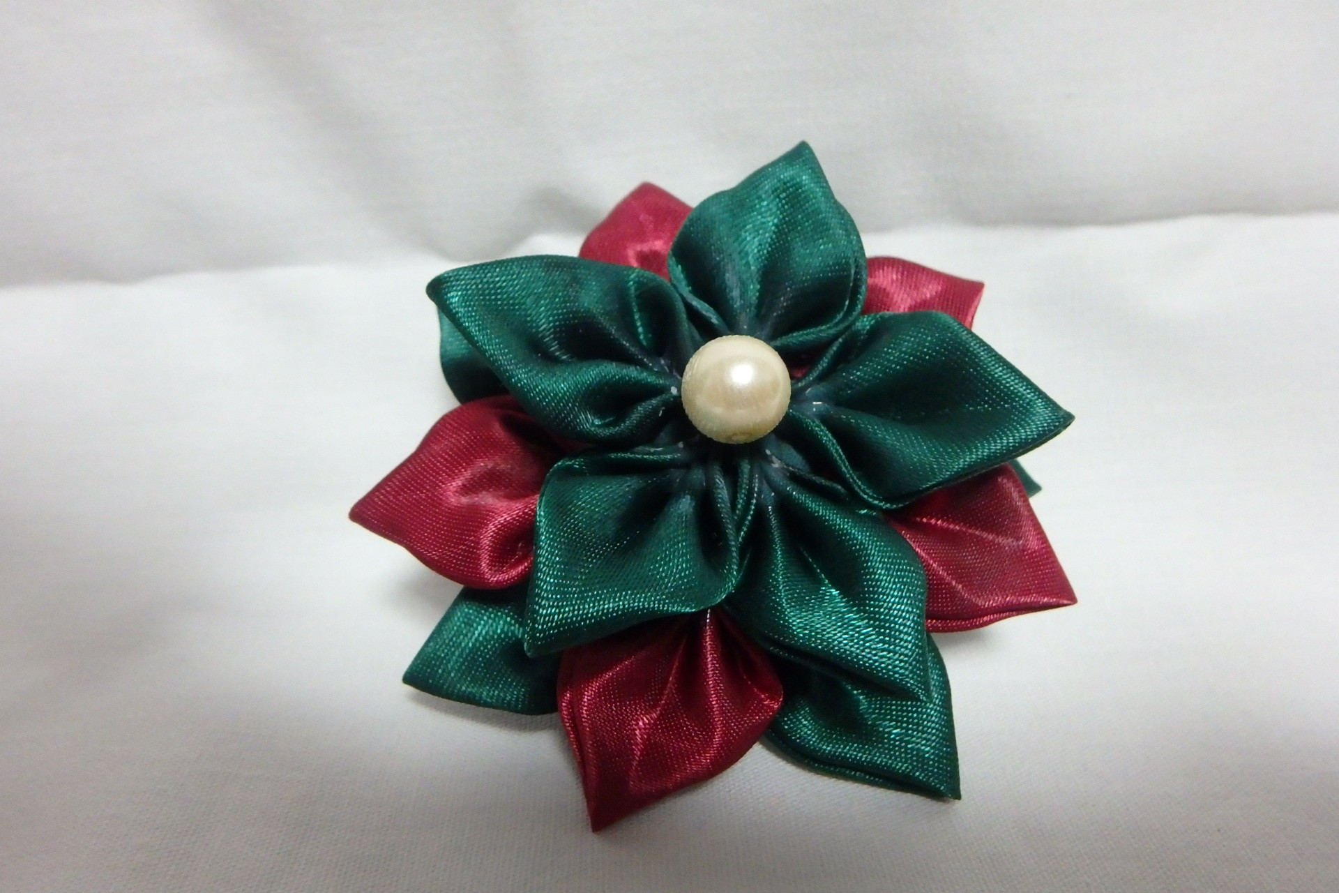 Christmas Flower 〜クリスマスのお花〜　ヘアピン・ブローチ