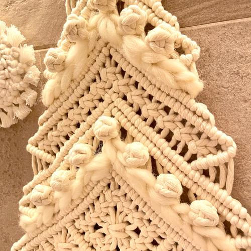 マクラメタペストリー Xmas tree ☆M☆ macrametapestry その他