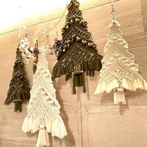 マクラメタペストリー Xmas tree ☆M☆ macrametapestry その他