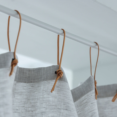 自然素材 麻 リネン100％ カーテン「ナグ きなり」 オシャレ