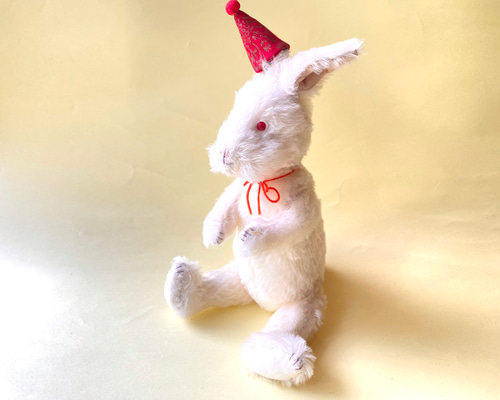 うさぎのぬいぐるみチェリー(テディベア) ぬいぐるみ kmariko