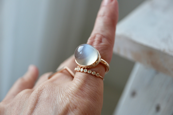 K10[月兎のmoonstone]ring 6枚目の画像