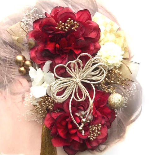 ハンドメイド レジン お花　ヘアゴム　ポニーフック　ブローチ　no.220 ハンドメイド レジン お花ヘアゴムポニーフックブローチno.220