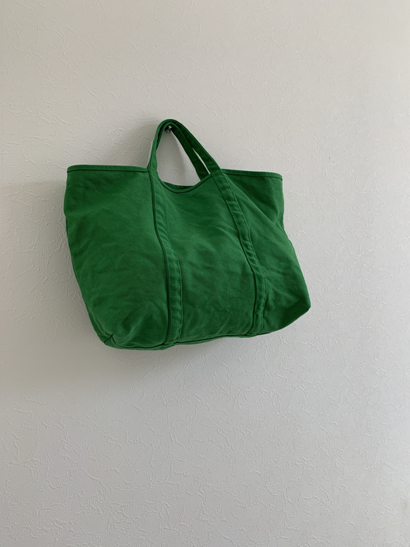 色が選べる【A4対応】　BASIC TOTE BAG 帆布トート  Msize 即納 3枚目の画像