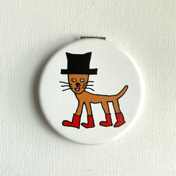 【巨匠動物園】両面コンパクトミラー 8枚目の画像