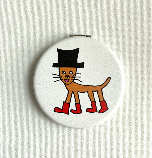 【巨匠動物園】両面コンパクトミラー 8枚目の画像