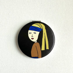 【巨匠動物園】両面コンパクトミラー 7枚目の画像