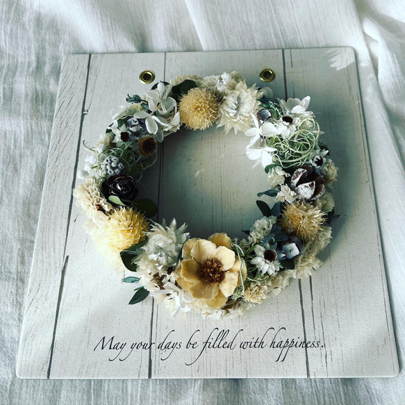 春らしいフラワーリース ドライフラワー Good PLACE 通販 15136763