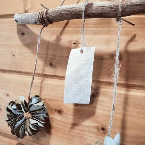 小さなユーカリミルフィーユリースのガーランド*モビール* ウォール  