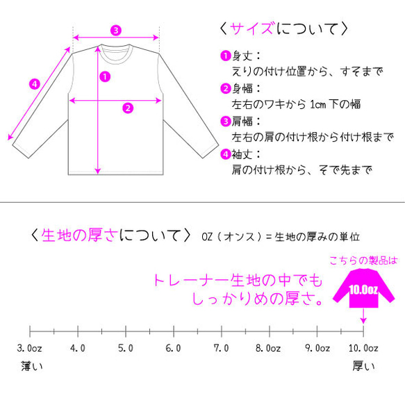 文字変ok★オヤコビッグシルエットパーカー 14枚目の画像