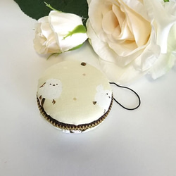 シマエナガのマカロンポーチ ＃24 ポーチ natura-drop 通販