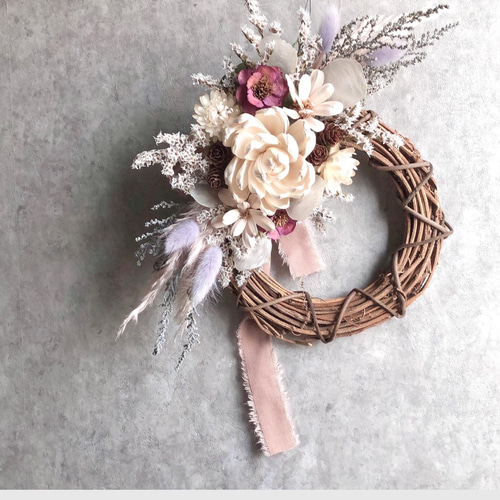 5.しめ縄リース SALE 迎春 しめ縄飾り しめ縄リース お正月飾り 花 元旦 縁起物